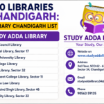 Top 10 Libraries in Chandigarh