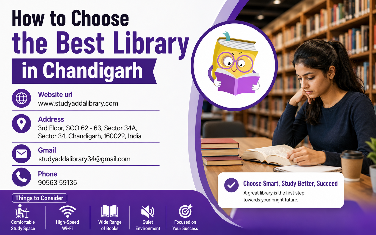 How to Choose the Best Library in Chandigarh
