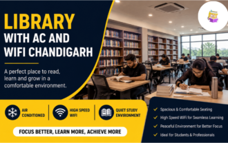 Library with AC and WiFi Chandigarh