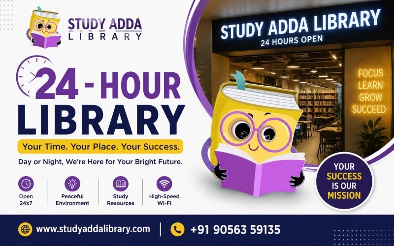 24-Hour Library in Chandigarh